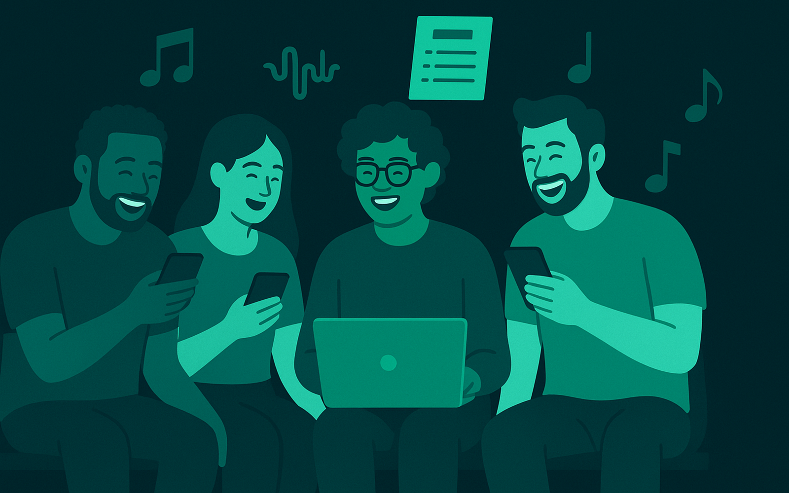 Friends drafting together